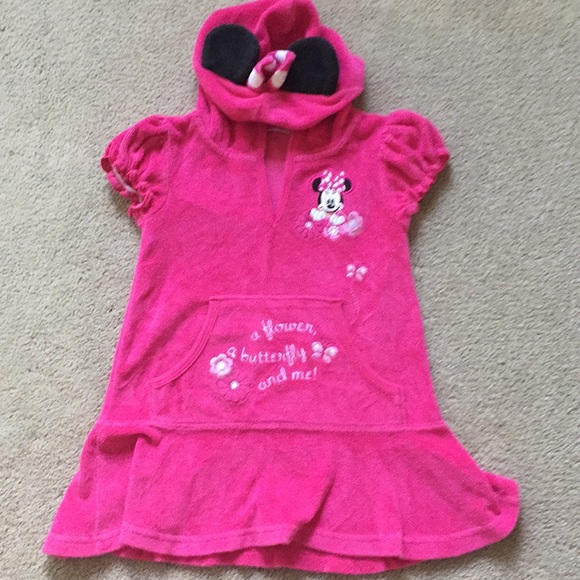 minnie mouse beach cover up